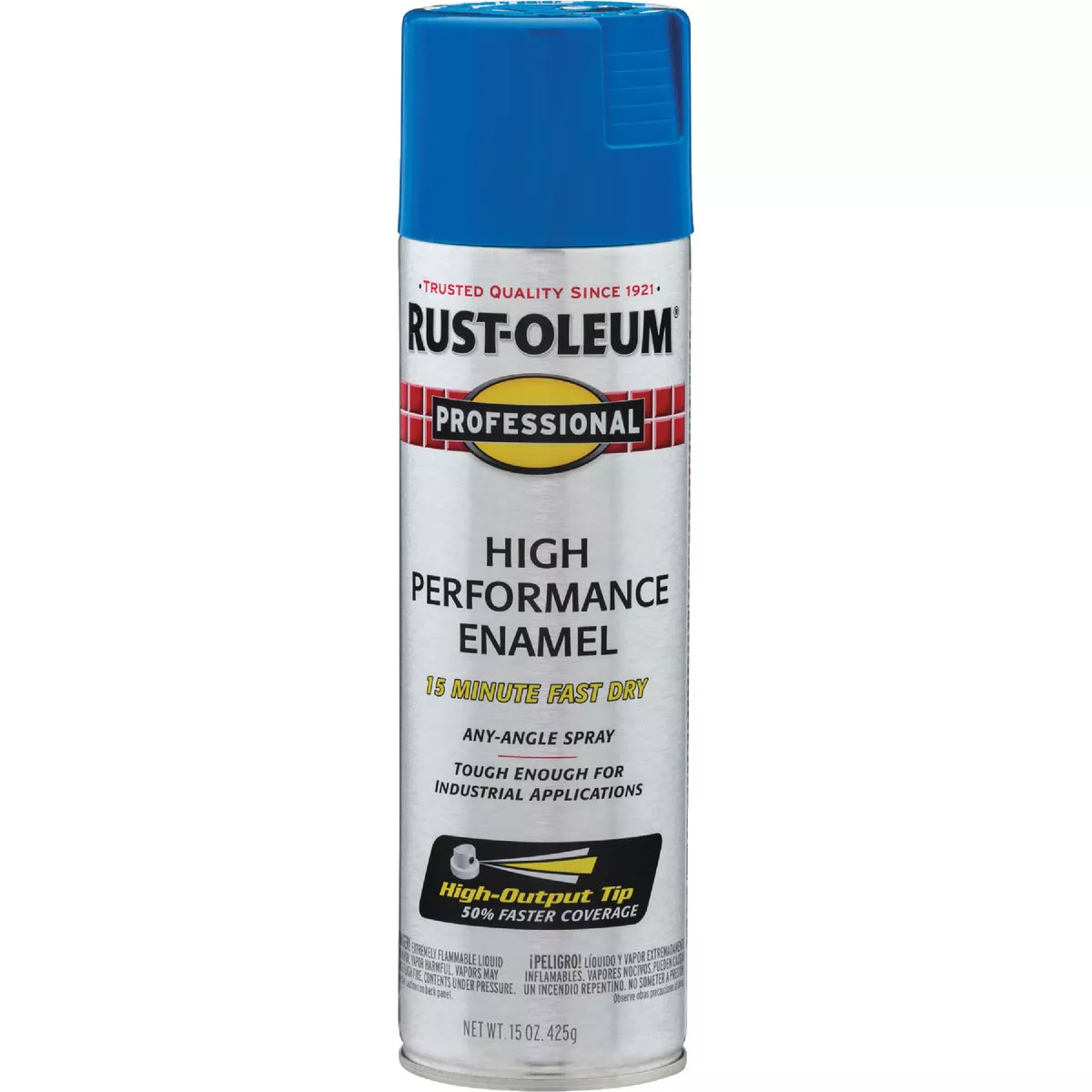 Rust-Oleum Professional 15 Oz. Gloss Industrial Enamel Spray Paint, Safety Blue - photo 6