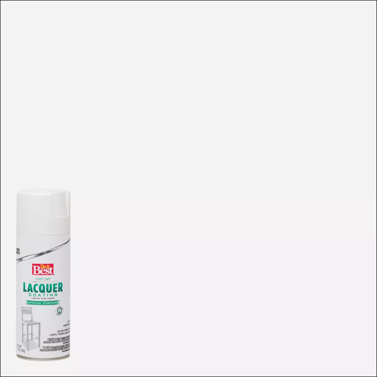 Do it Best 11 Oz. White High Gloss Spray Lacquer