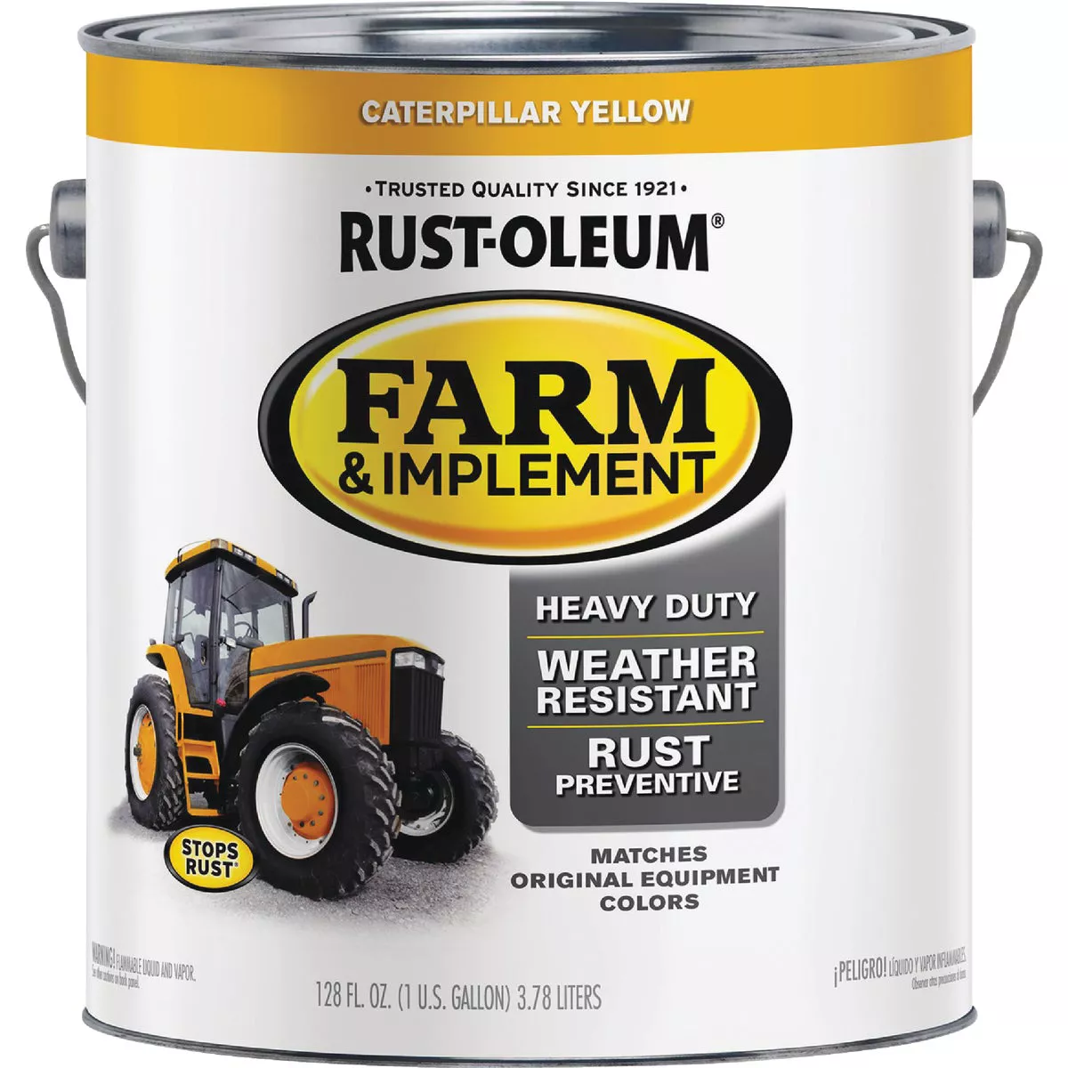 Rust-Oleum 1 Gallon Caterpillar Yellow Gloss Farm & Implement Enamel - photo 2