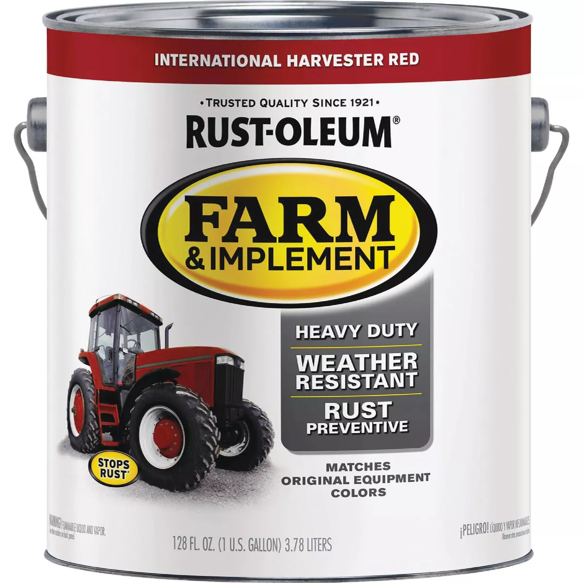 Rust-Oleum 1 Gallon International Harvester Red Gloss Farm & Implement Enamel - photo 2