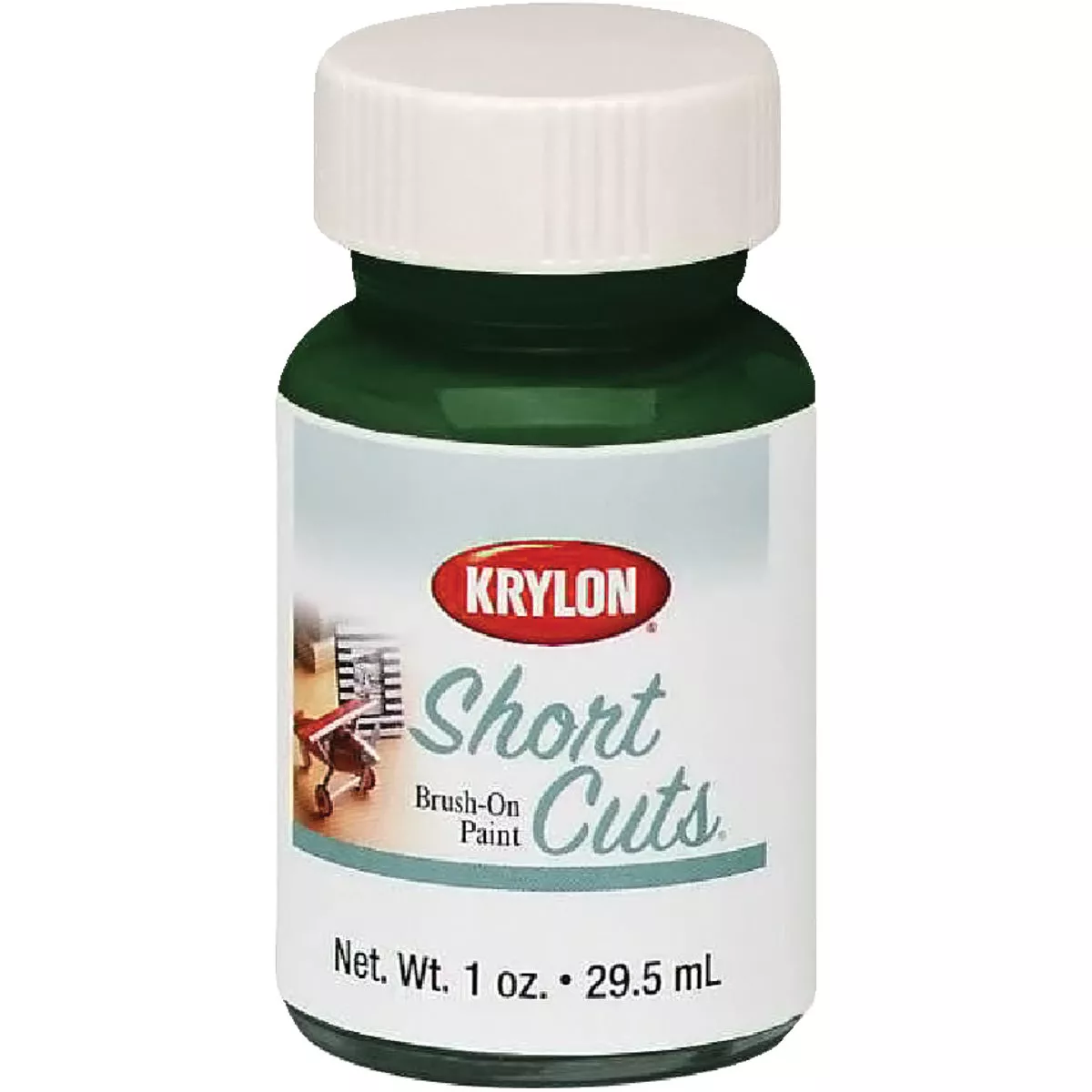 Krylon Short Cuts Hunter Green High Gloss 1 Fl Oz Hobby Paint