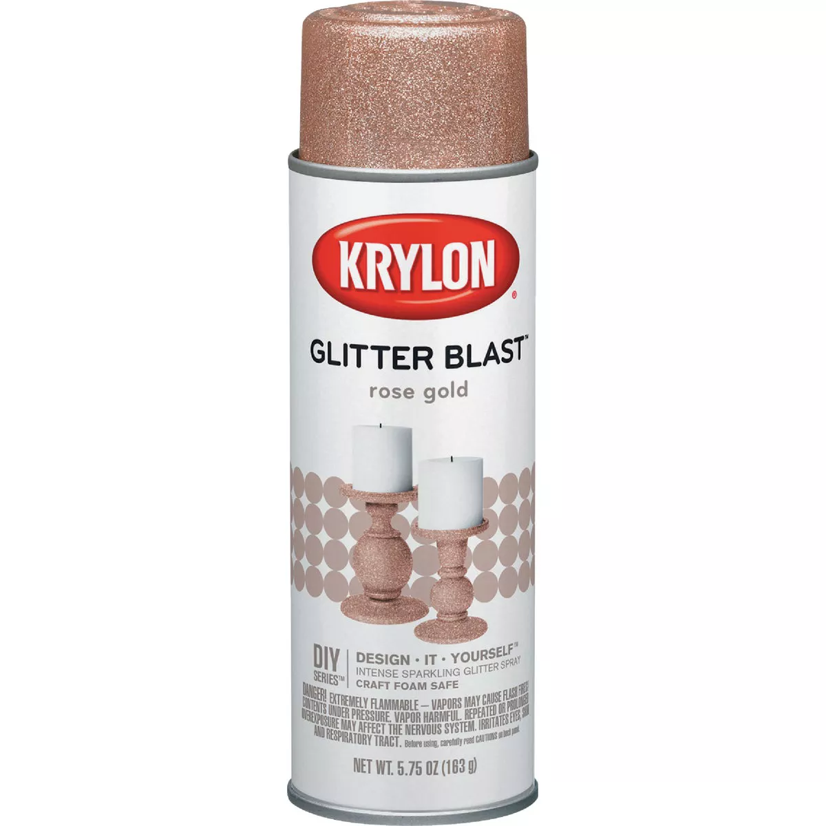Krylon Glitter Blast 5.75 Oz. Rose Gold Spray Paint