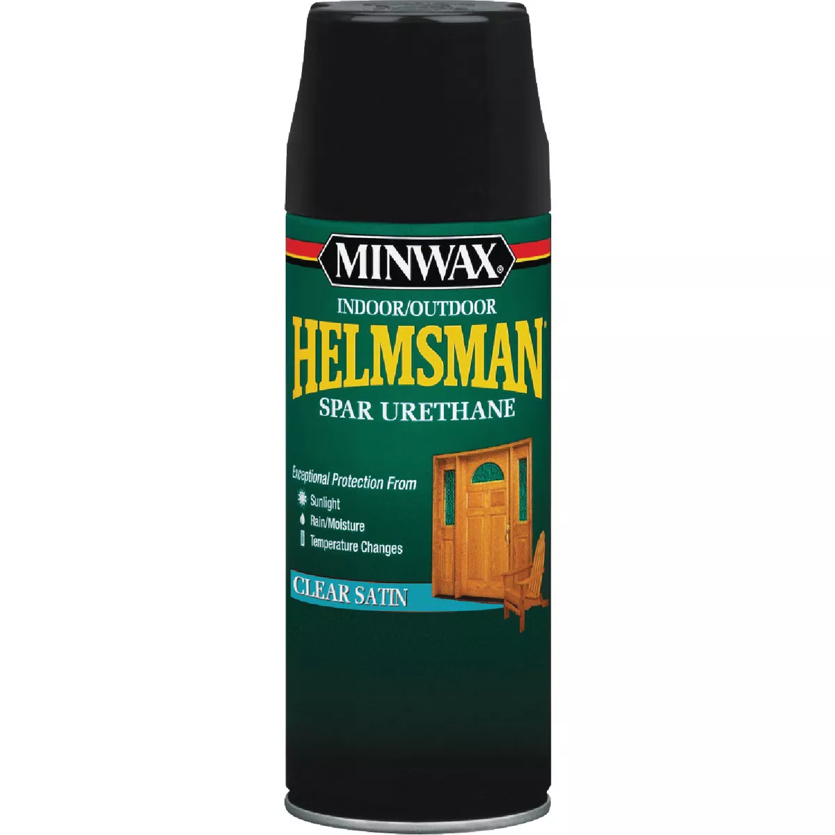 Minwax Indoor/Outdoor Helmsman Satin Clear Spar Urethane, 11.5 Oz.