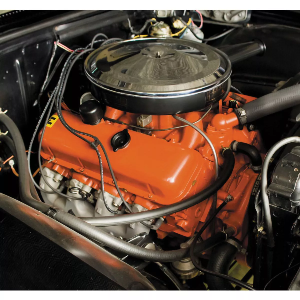 Rust-Oleum Stops Rust 12 Oz. Gloss Chevy Orange Engine Enamel Spray Paint - photo 2