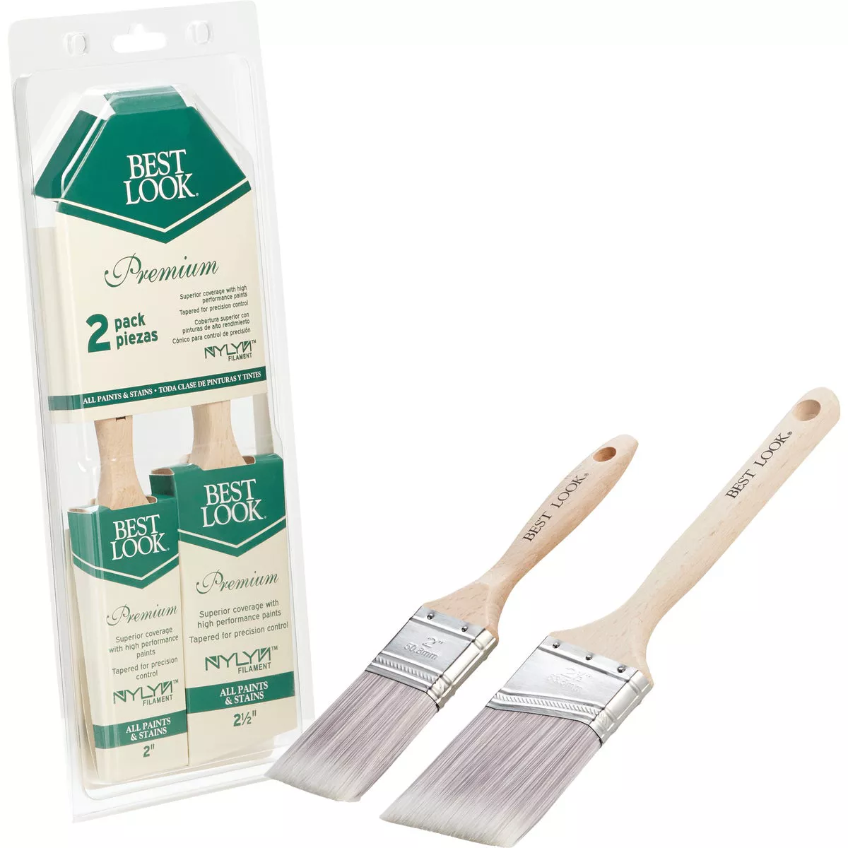 Best Look Premium Paint Brush Set (2-Piece) - photo 4