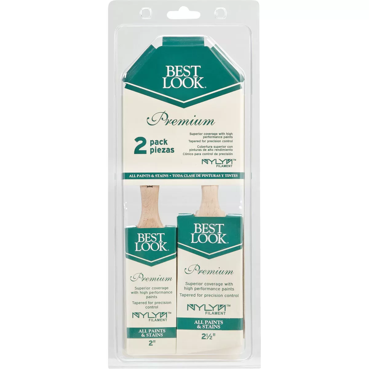 Best Look Premium Paint Brush Set (2-Piece) - photo 2