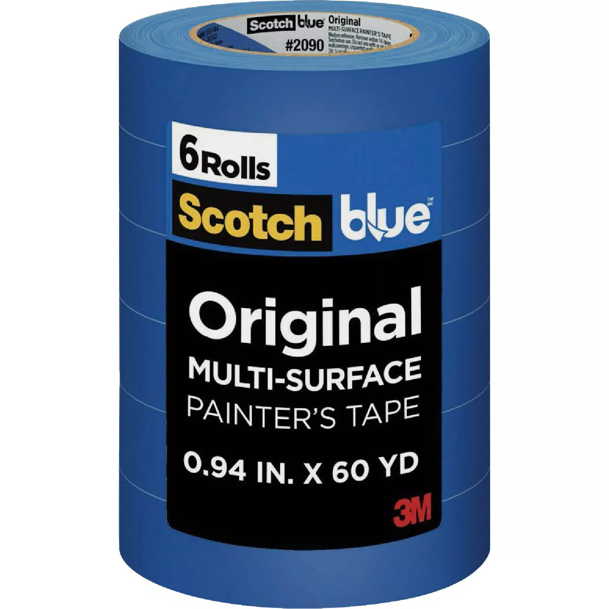 ScotchBlue 0.94 In. x 60 Yd. Original Painter's Tape (6 Roll)