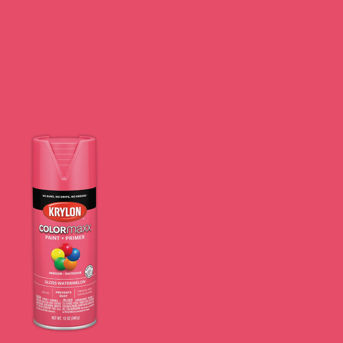 Krylon ColorMaxx 12 Oz. Gloss Spray Paint, Watermelon | Do