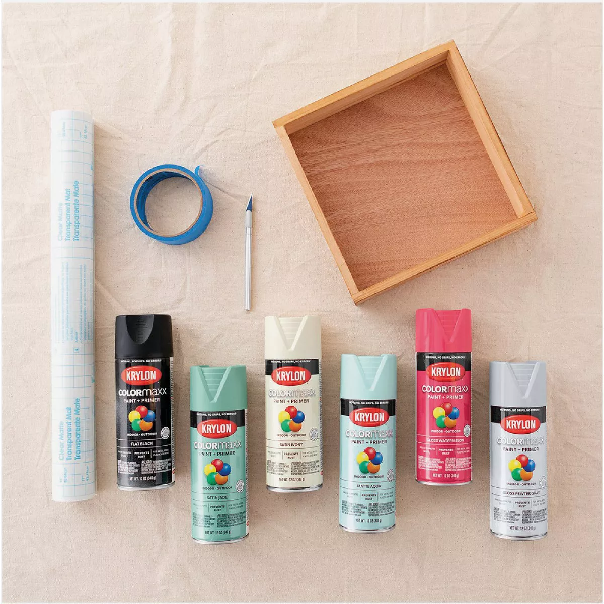 Krylon ColorMaxx 12 Oz. Gloss Spray Paint, Watermelon - photo 3