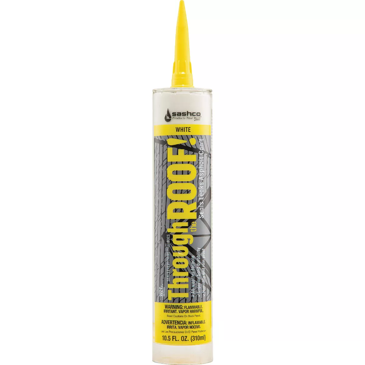 Through the Roof! 10.5 Oz. White Low VOC Roof Sealant