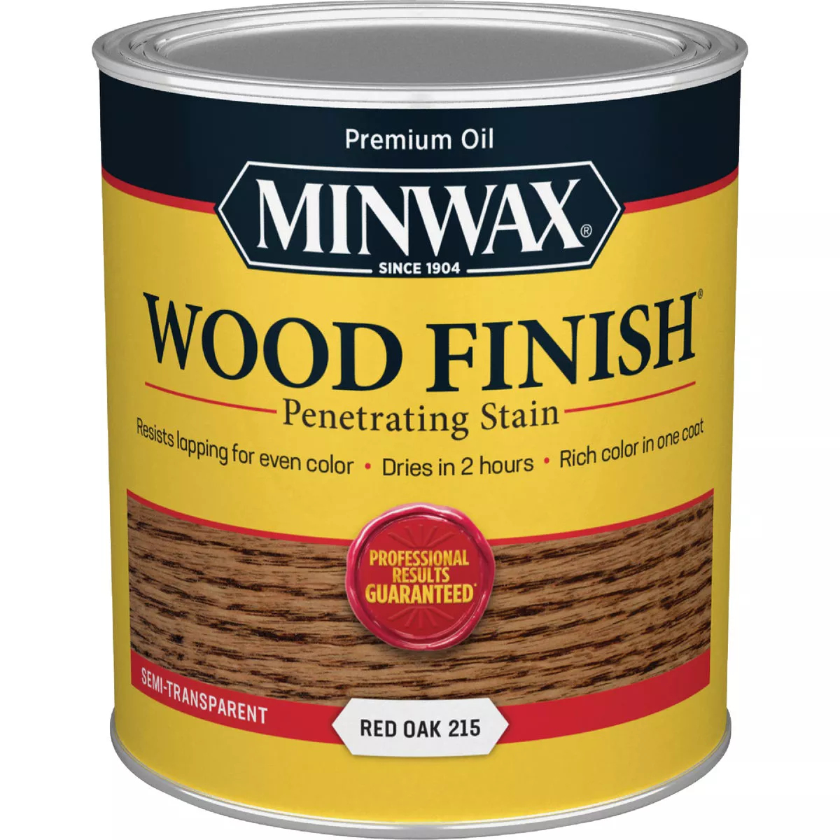 Minwax Wood Finish Penetrating Stain, Red Oak, 1 Qt. - photo 2