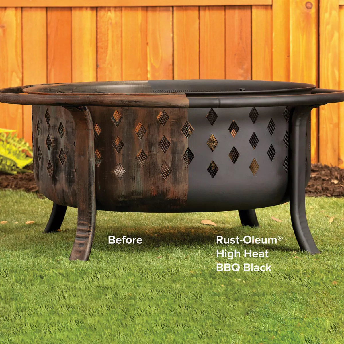 Rust-Oleum Flat High Heat Enamel, BBQ Black, 1/2 Pt. - photo 6