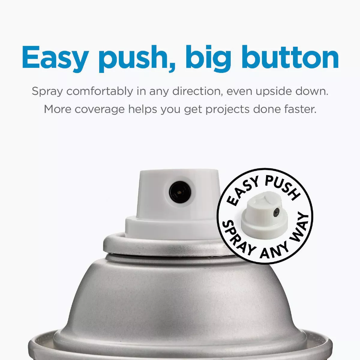Krylon ColorMaxx12 Oz. Satin Spray Paint, Bright White - photo 6