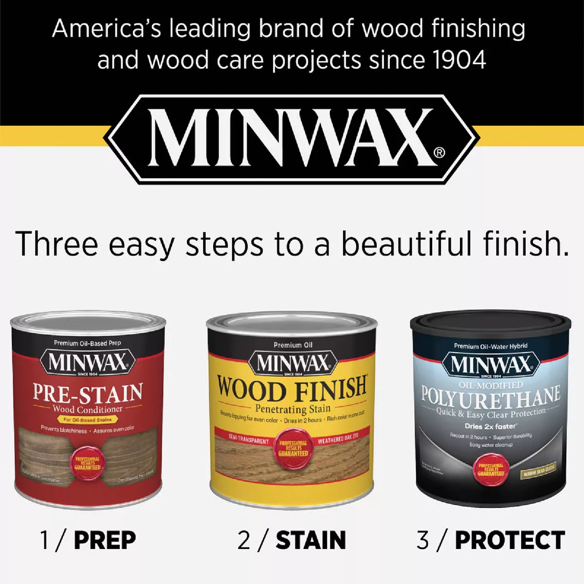 Minwax Wood Finish Penetrating Stain, Golden Pecan, 1 Gal. - photo 2