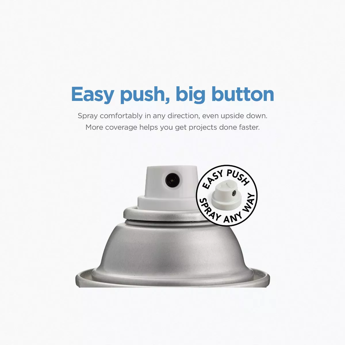 Krylon ColorMaxx 11 Oz. Brushed Metallic Satin Spray Paint, Nickel - photo 2