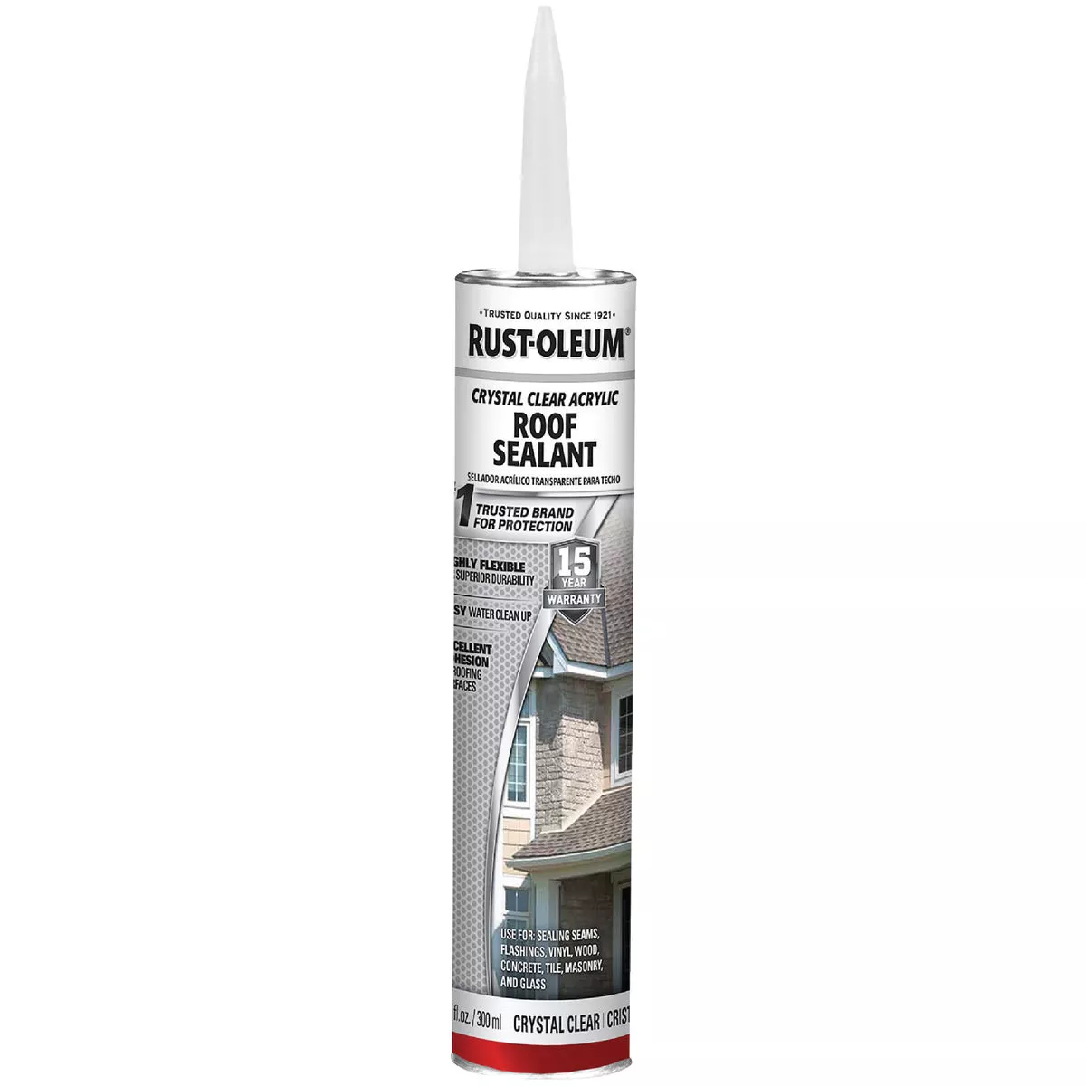 Rust-Oleum 10.1 Oz. Clear Acrylic Roof Sealant - photo 2