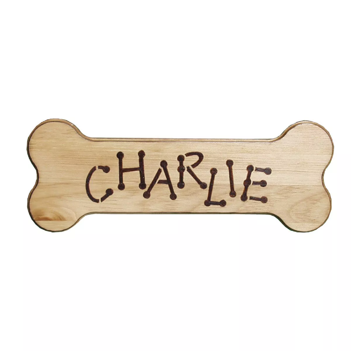 Walnut Hollow 6 In. x 16 In. Unfinished Wood Dog Bone Signboard - photo 3