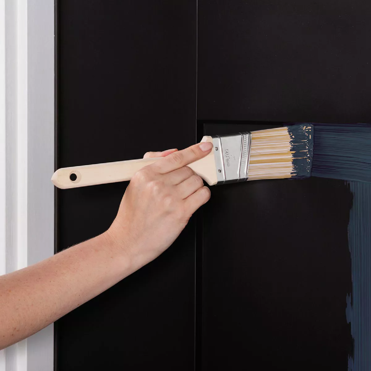 Rust-Oleum Stops Rust 1 Qt. Satin Nantucket Navy Door and Trim Paint - photo 3