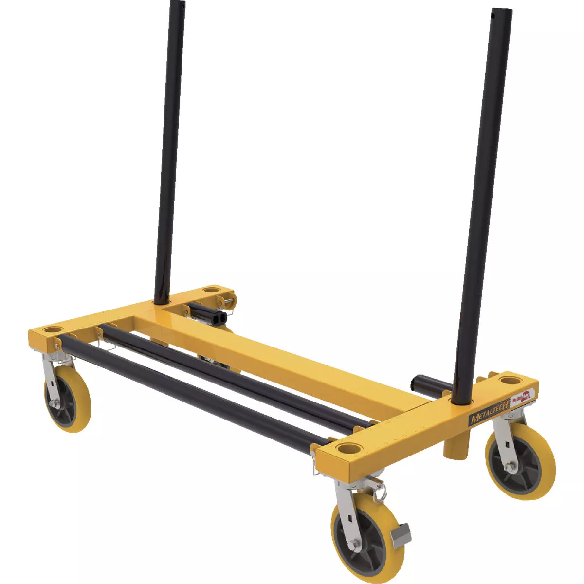 Metaltech BuildMan Grade Heavy Duty Wall Hauler Series H Multi Use Drywall Cart