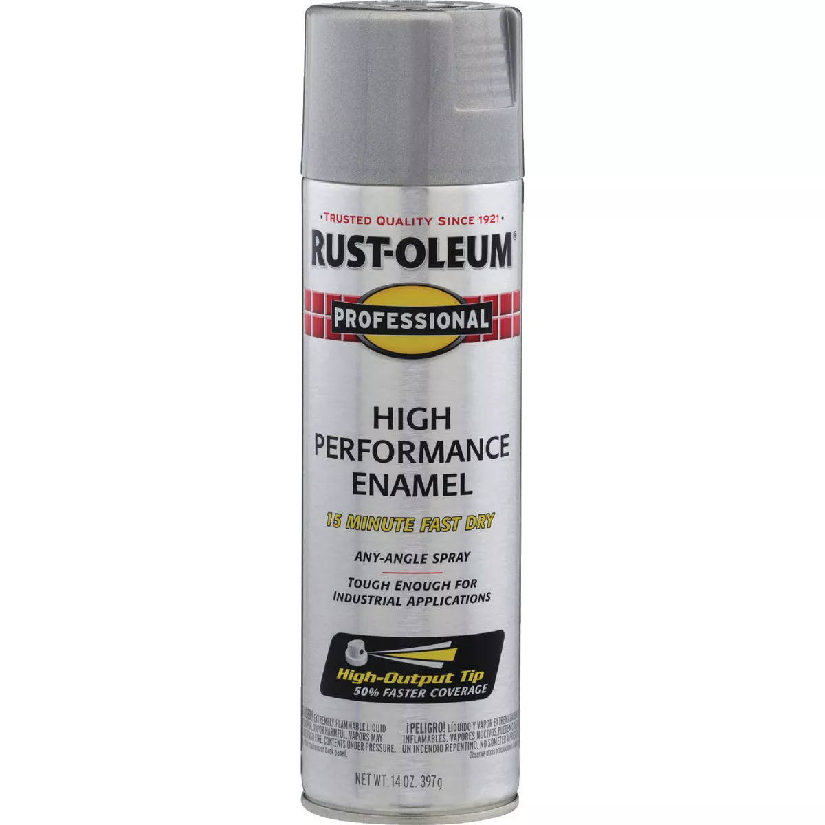Rust-Oleum Professional Fast Dry 14 Oz. Gloss High Performance Enamel Spray Paint, Aluminum - photo 4