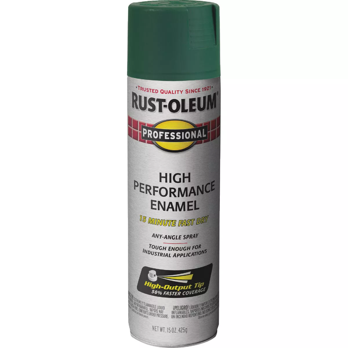 Rust-Oleum Professional Fast Dry 15 Oz. Gloss High Performance Enamel Spray Paint, Hunter Green - photo 6