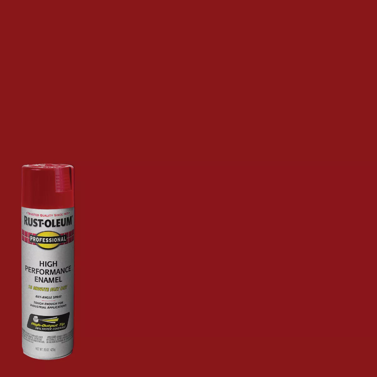 Rust-Oleum Professional Fast Dry 15 Oz. Gloss High Performance Enamel Spray Paint, Regal Red