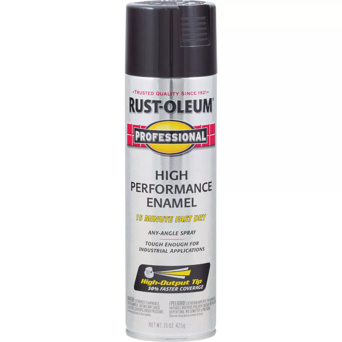 Rust-Oleum Professional Fast Dry 15 Oz. Gloss High Performance Enamel Spray Paint, Black - photo 6