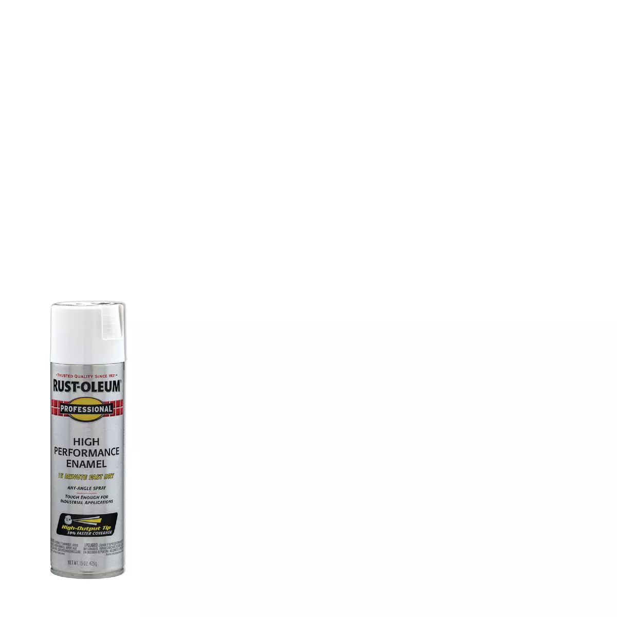 Rust-Oleum Professional Fast Dry 15 Oz. Flat High Performance Enamel Spray Paint, White