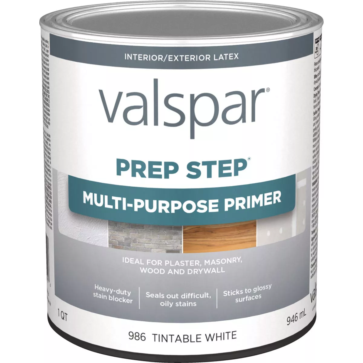 Valspar Prep Step 1 Qt. White Multi-Purpose Primer (Latex)