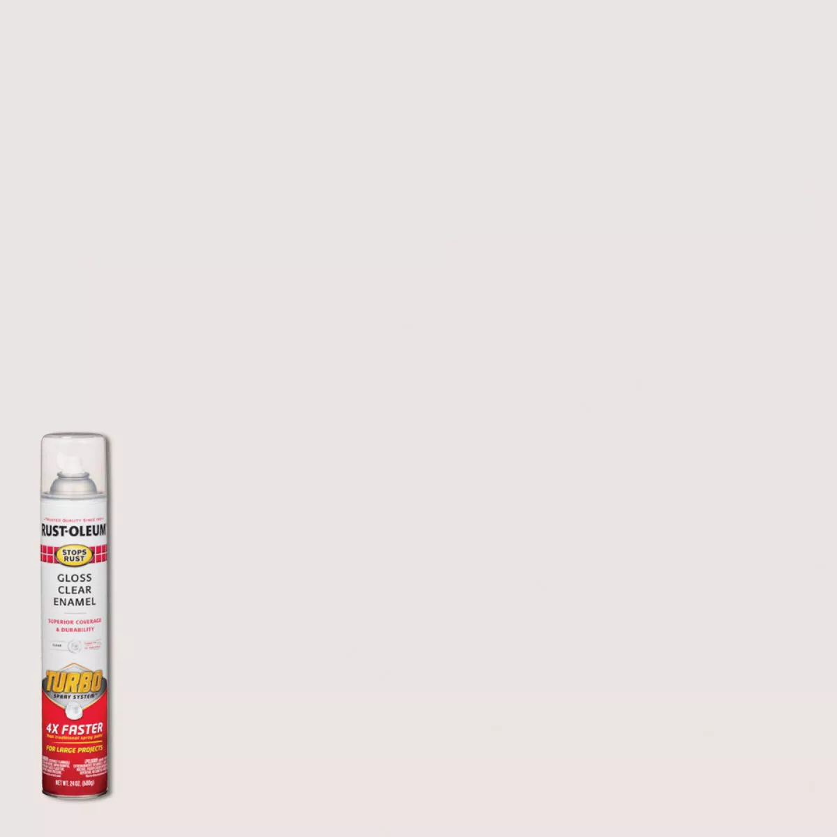 Rust-Oleum Stops Rust 24 Oz. Gloss Clear Turbo Spray Paint - photo 2
