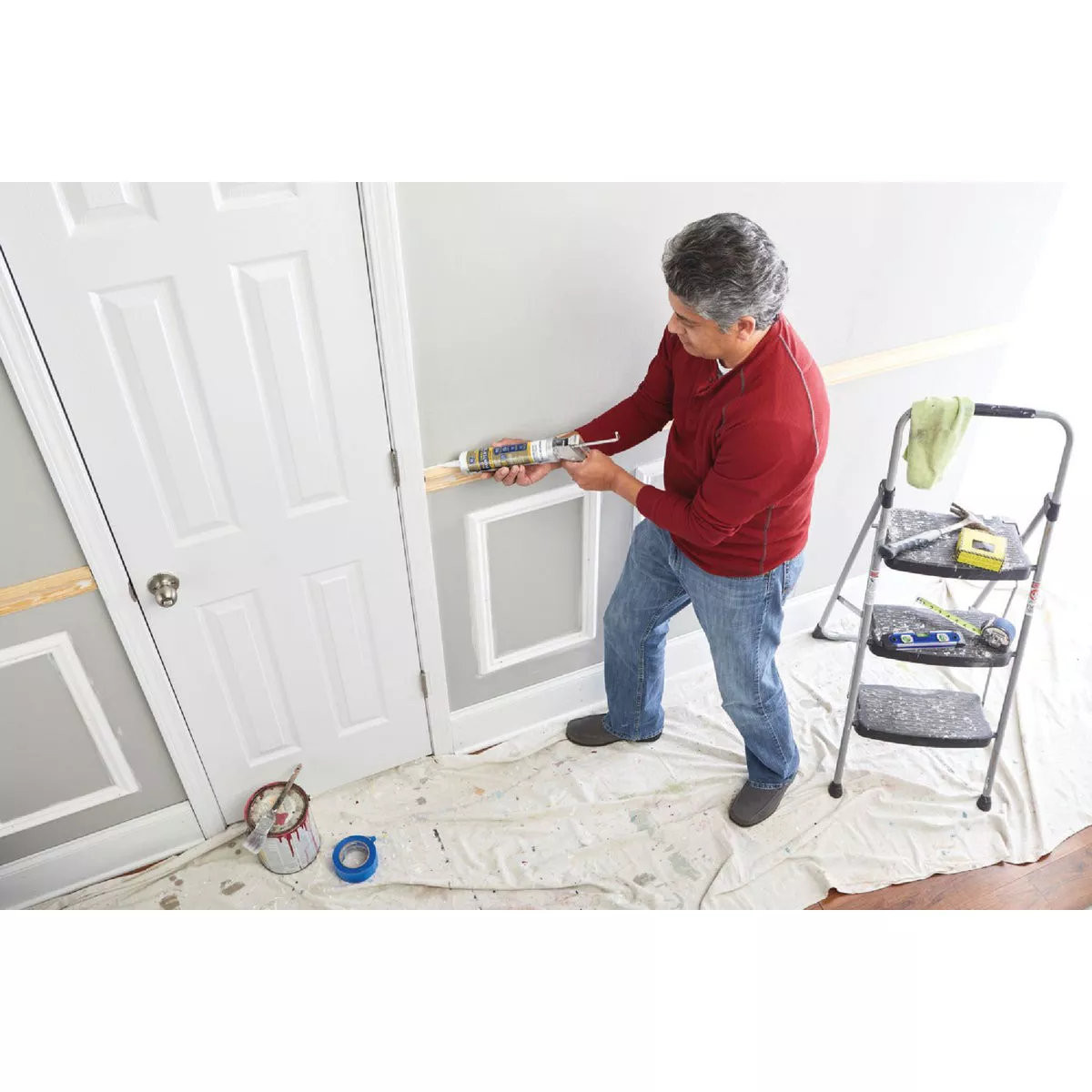 GE Max Shield Painters 10.1 Oz. White Advanced Polymer Acrylic Latex Sealant (MAP410WT) - photo 3