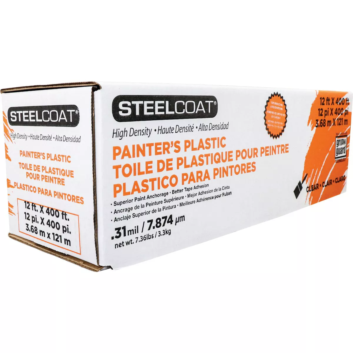 Steelcoat 12 Ft. x 400 Ft. .35 mil High-Density Plastic Sheeting - photo 4