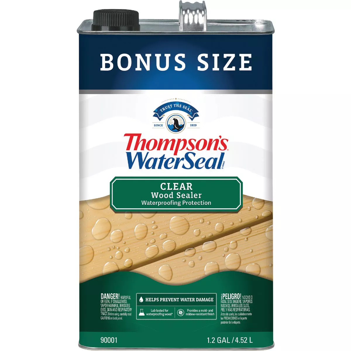 Thompsons WaterSeal 1.2 Gal. Clear Wood Sealer