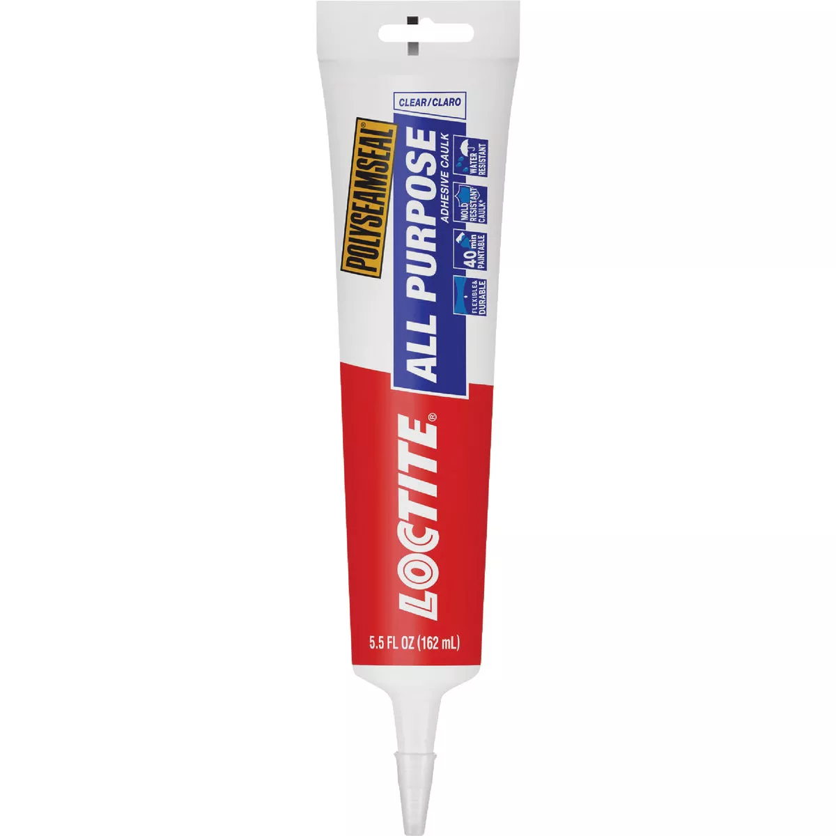 Loctite POLYSEAMSEAL 5.5 Oz. White Adhesive Caulk