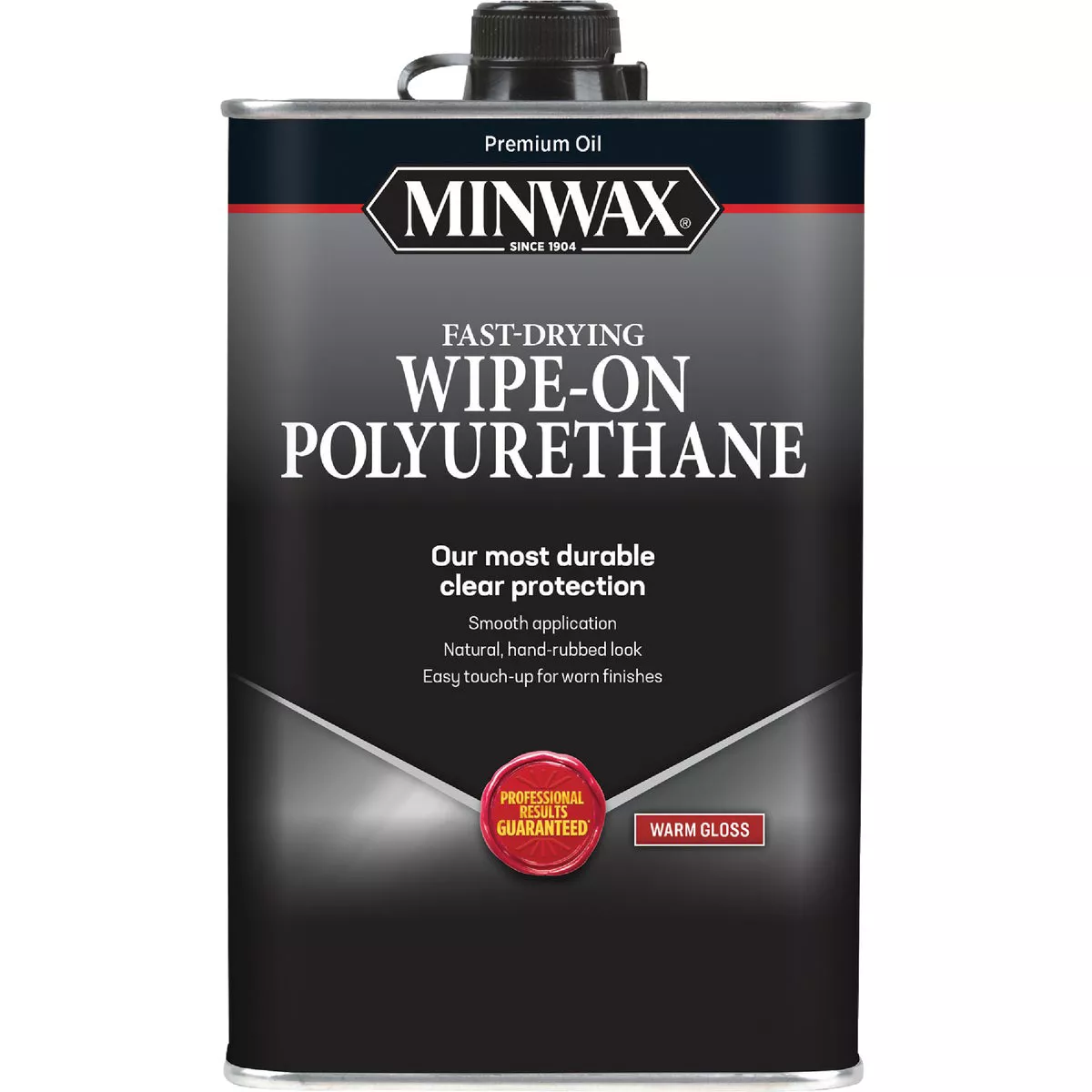 Minwax Warm Gloss Wipe-On Interior Polyurethane, 1 Qt.