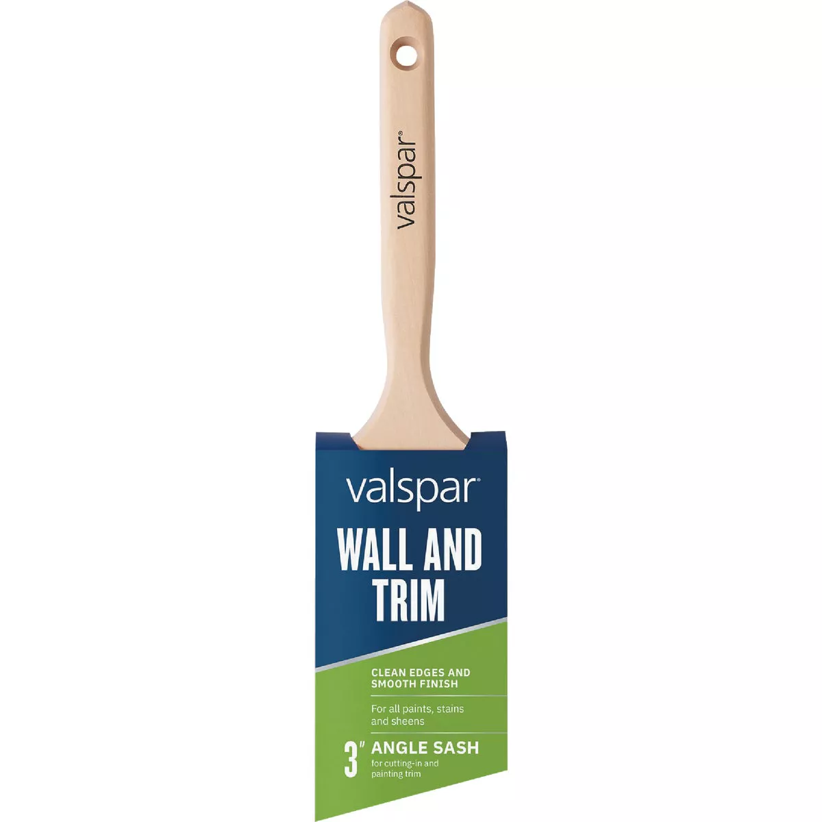 Valspar 3 In. Wall & Trim Angle Sash Brush