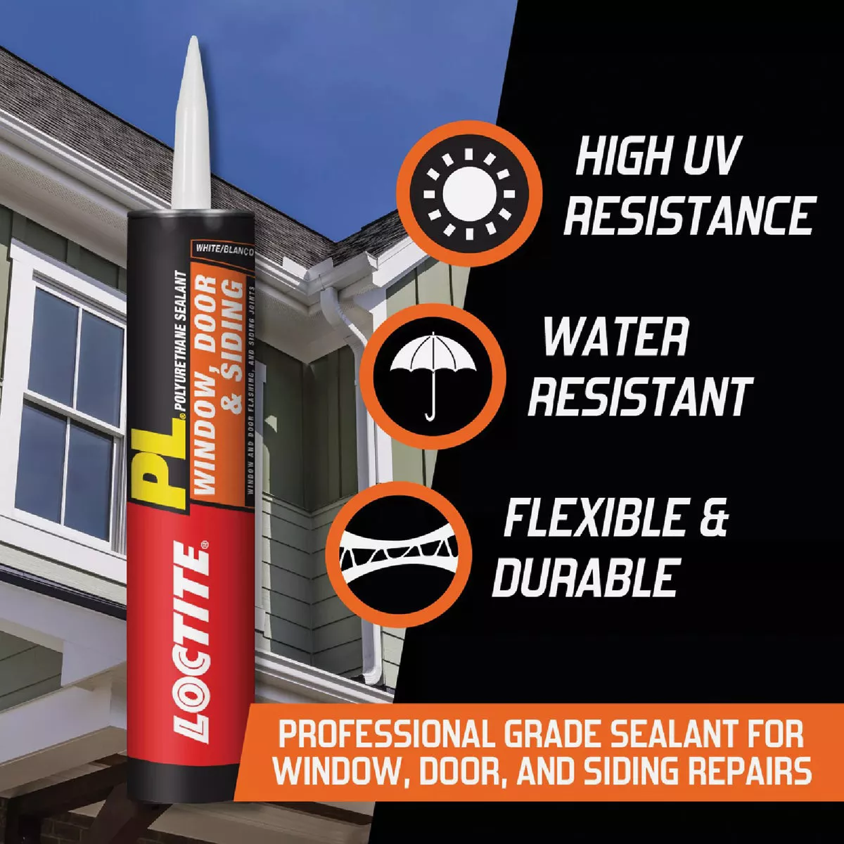 Loctite PL S40 10 Oz. Polyurethane Window, Door, & Siding Sealant, White - photo 6