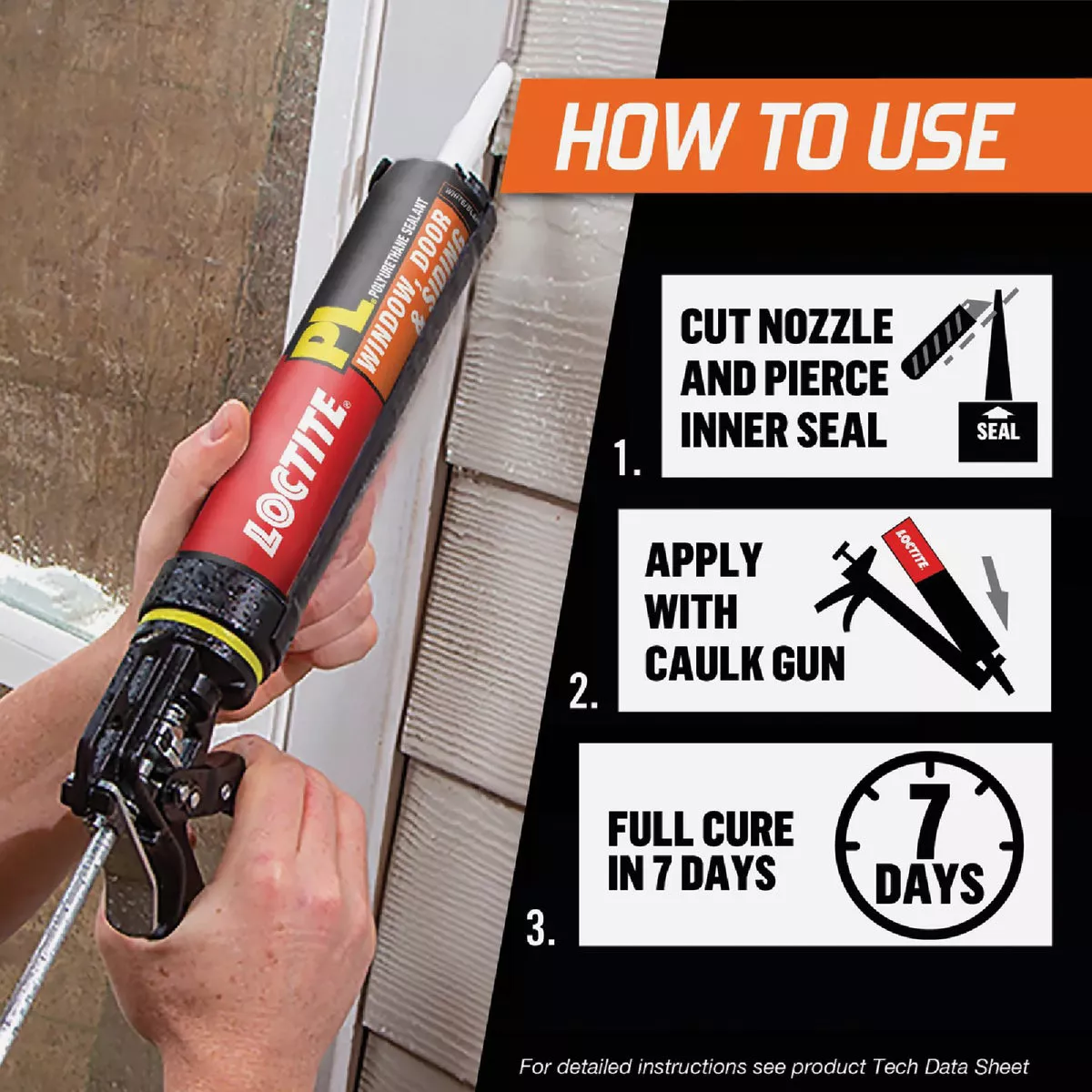 Loctite PL S40 10 Oz. Polyurethane Window, Door, & Siding Sealant, White - photo 3