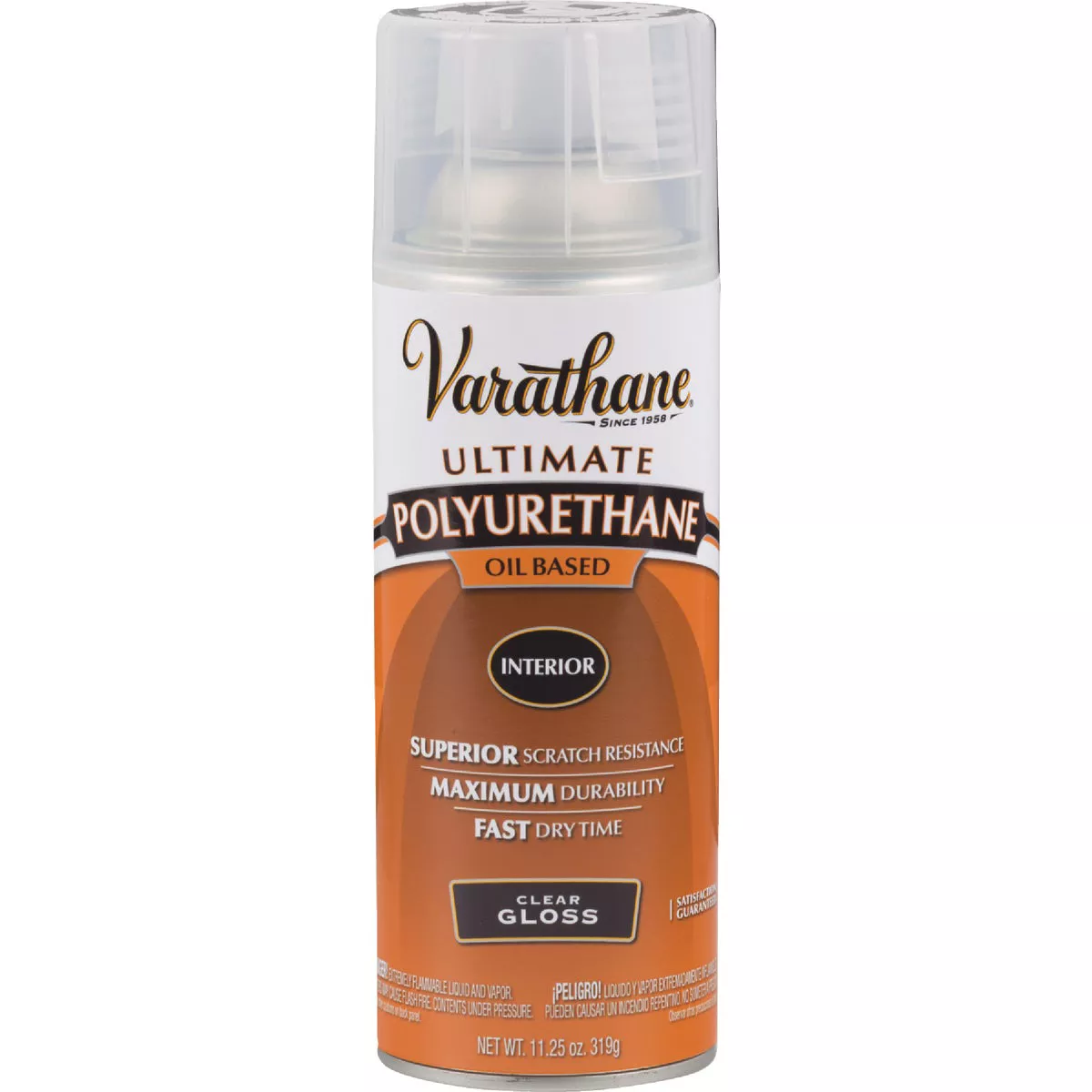 Varathane Gloss Clear Interior Spray Polyurethane, 11.25 Oz. - photo 2