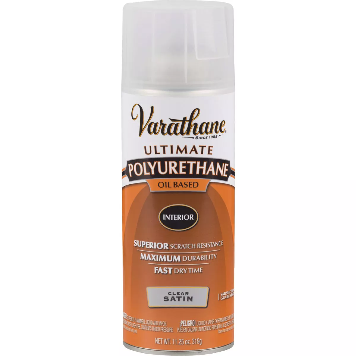 Varathane Satin Clear Interior Spray Polyurethane, 11.25 Oz. - photo 2
