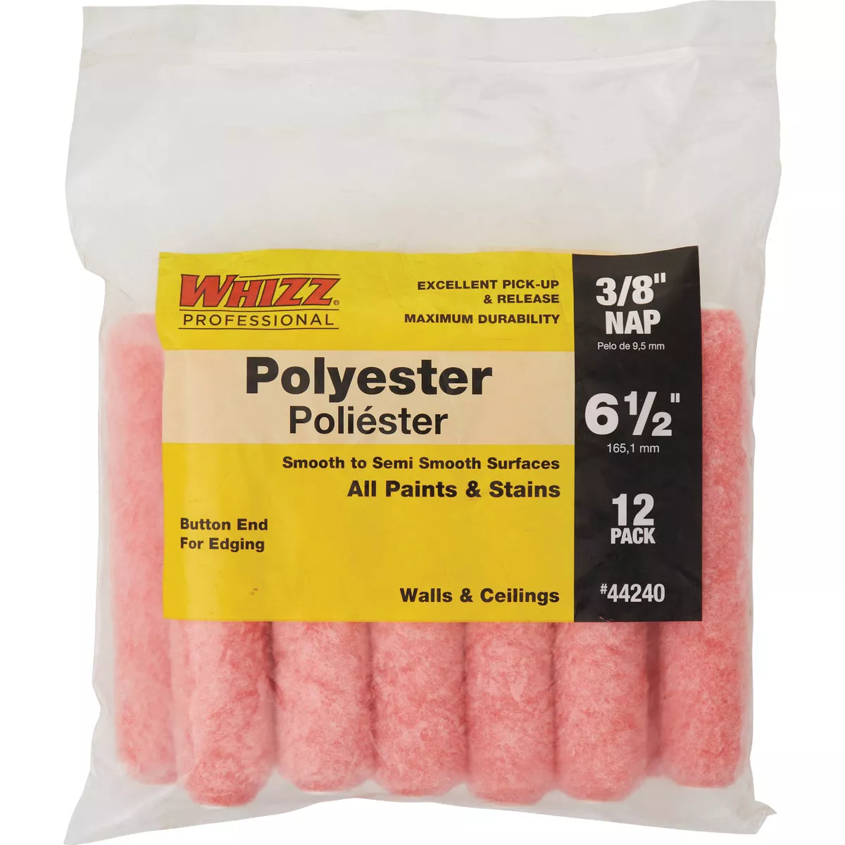 Whizz 6-1/2 In. x 3/8 In. Polyester Roller Cover (12-Pack) - photo 2