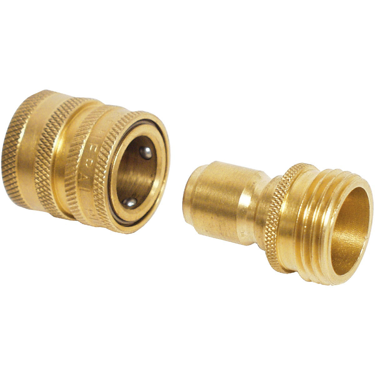 Garden Hose Quick Connect - Shut Off Valve With Quick Release