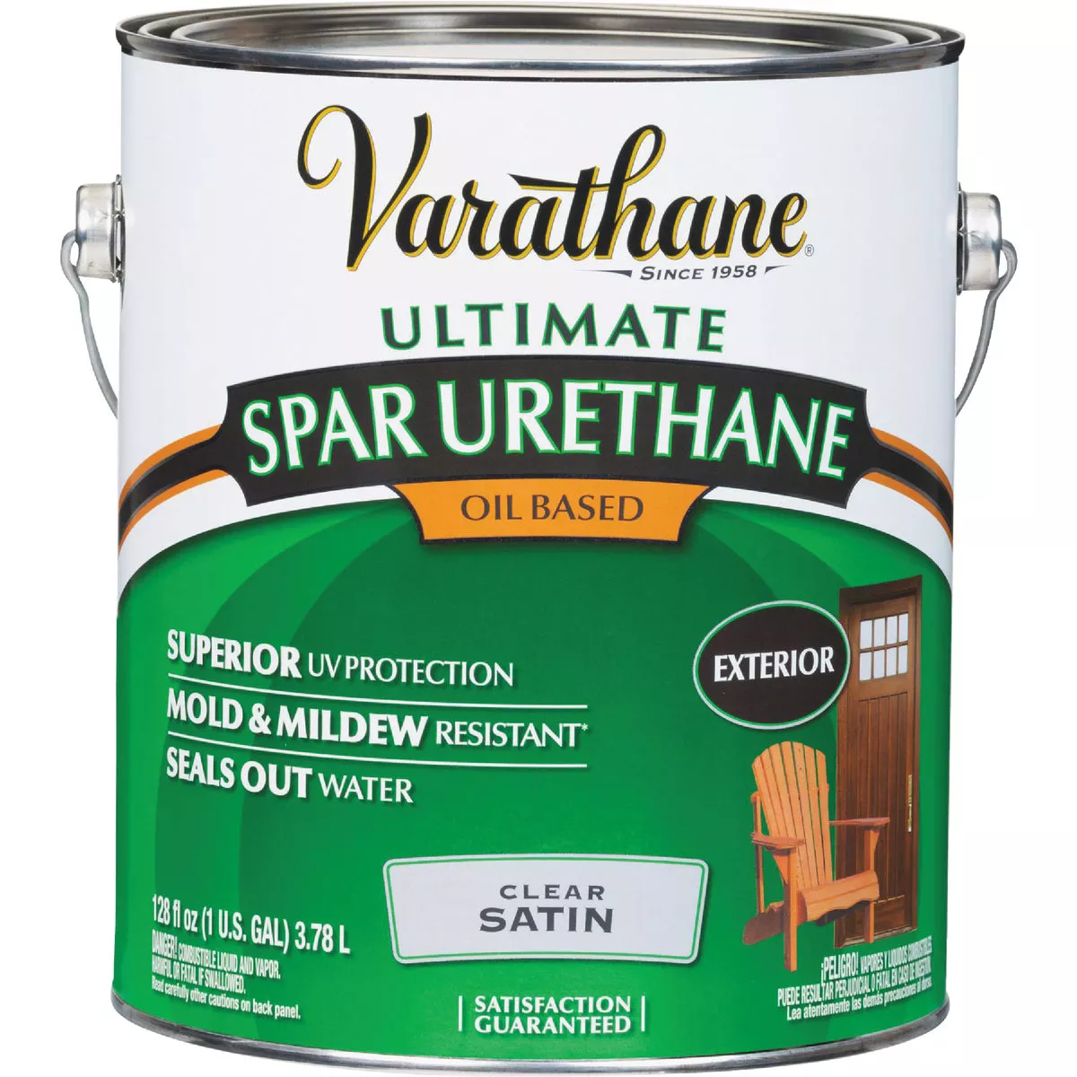 Varathane Satin Clear Exterior Spar Urethane, 1 Gal. - photo 2