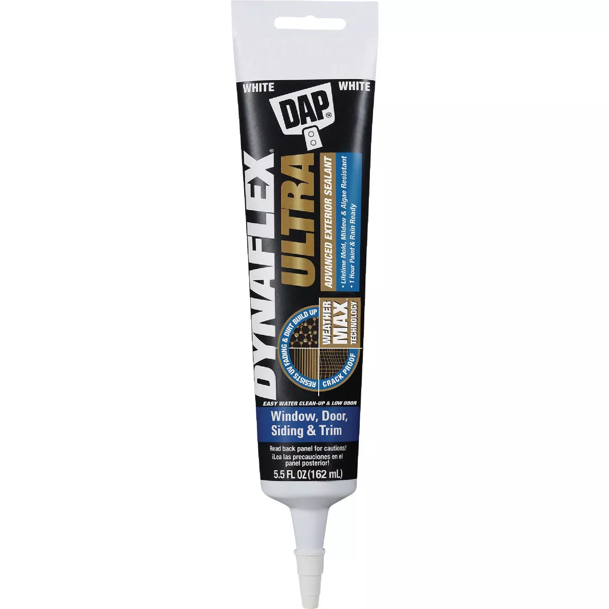 Dap Dynaflex Ultra 5.5 Oz. White Advanced Exterior Sealant for Window, Door & Siding