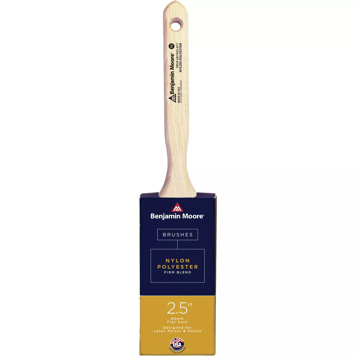Benjamin Moore 2.5 In. Firm Nylon/Poly Flat Sash Brush - photo 2