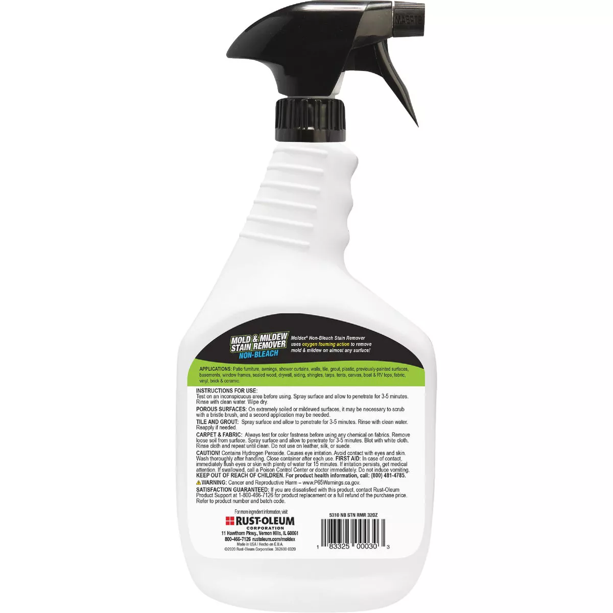 Moldex 32 Oz. Ready To Use Trigger Spray Deep Mold Stain Remover - photo 2