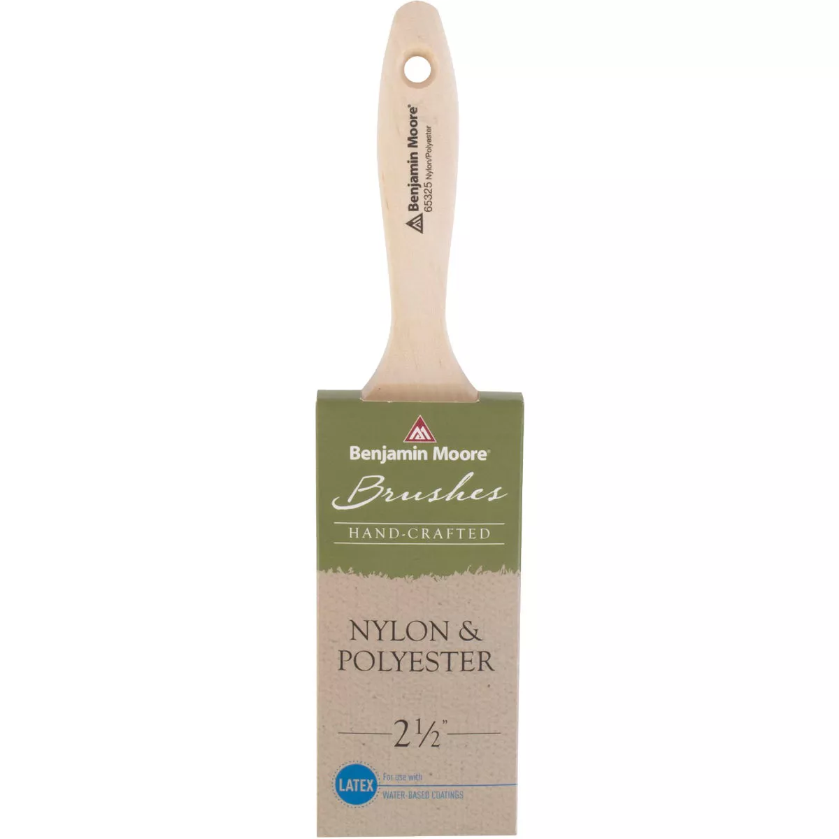 Benjamin Moore 2.5 In. Nylon/Polyester Varnish Paint Brush