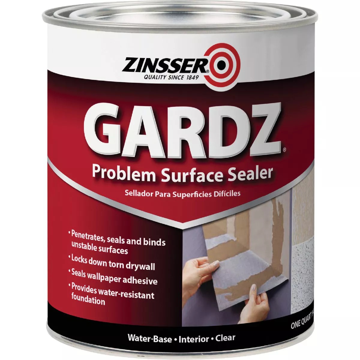 Zinsser Gardz Water-Based Low Odor Drywall Sealer, 1 Qt. - photo 2