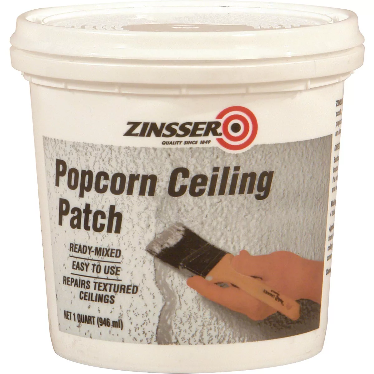 Zinsser 1 Qt. Ready-Mixed Popcorn Ceiling Patch - photo 2