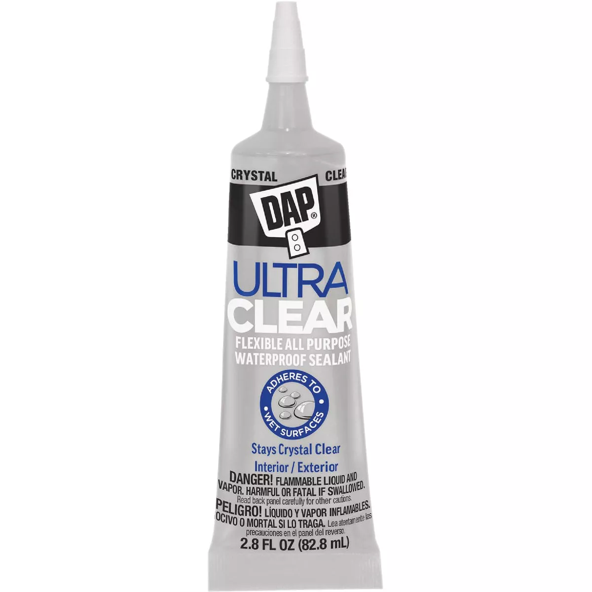DAP Ultra Clear 2.8 Oz. All Purpose Elastomeric Sealant, Clear - photo 2